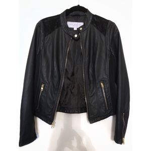 Black Faux leather jacket